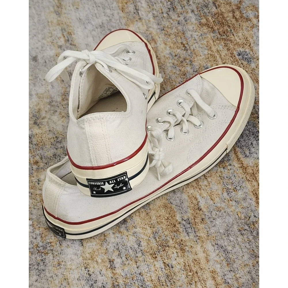 Converse Mens Chuck 70 Classic Shoes Low Top Sneaker Parchment 162062C Size 11.5